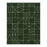 My Favorite Geometric Patterns No.6 - Deep Green (Print Only) thumbnail