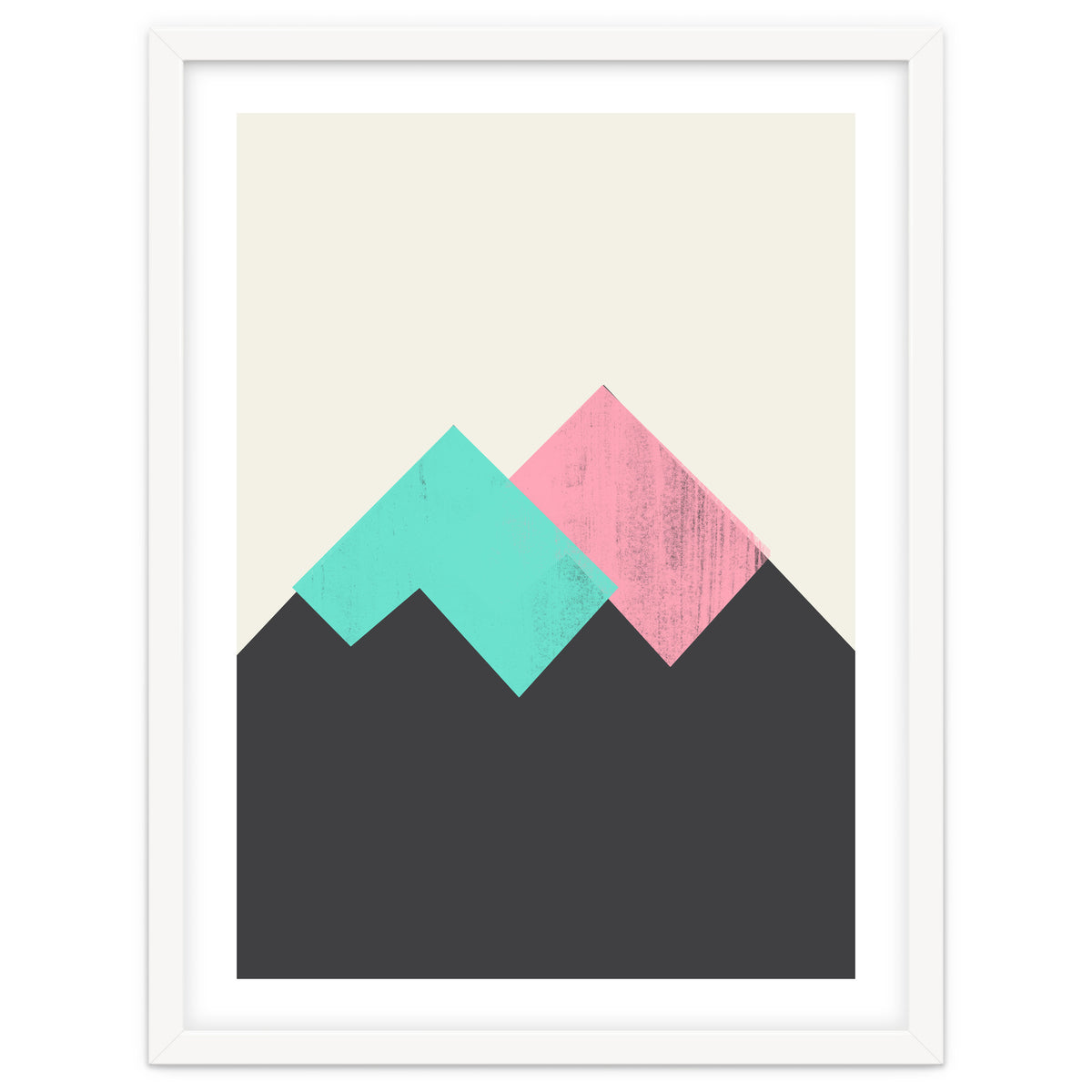 Pastel Mountains I