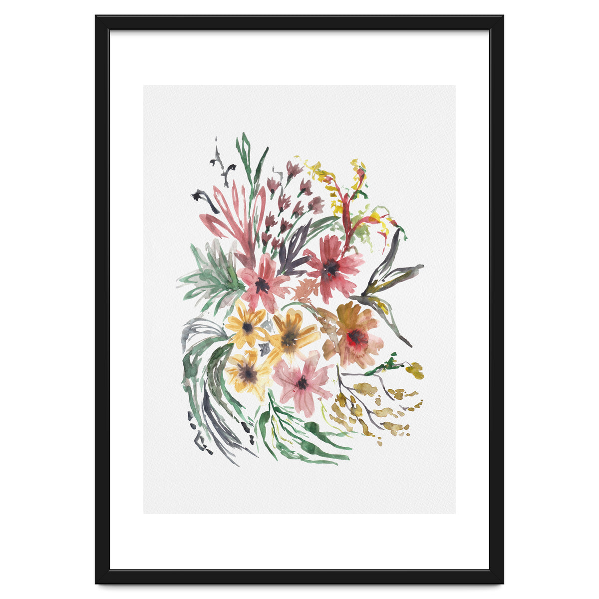 Earthy florals garden