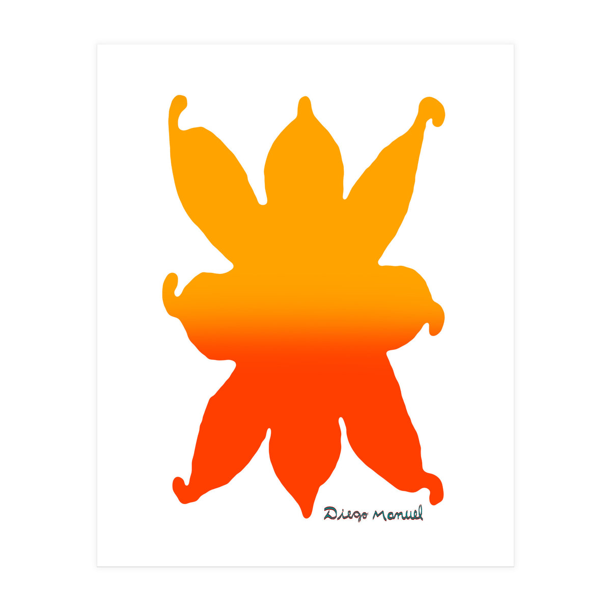 Fuego 127 Copia (Print Only)