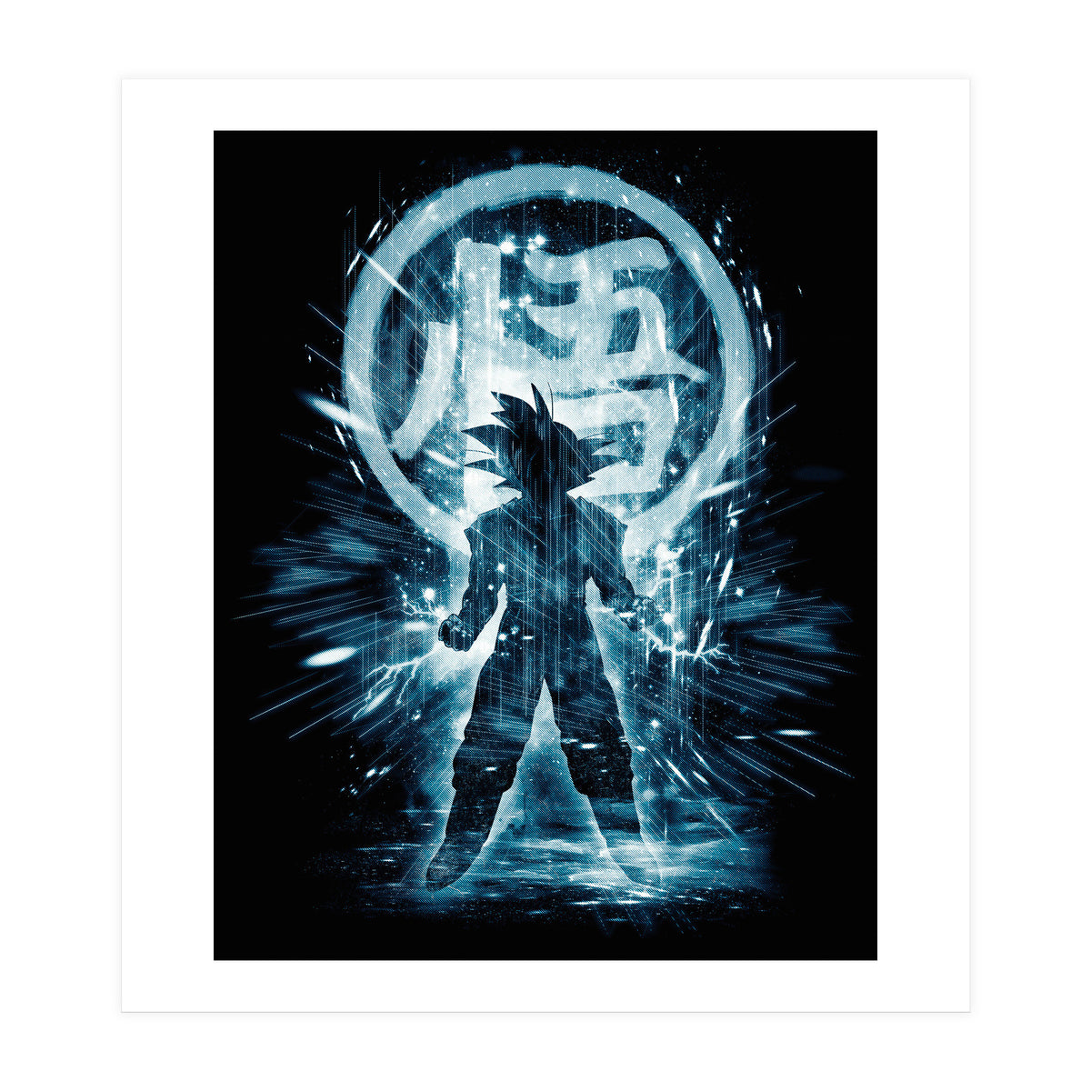 Storm Goku Blue (Print Only)