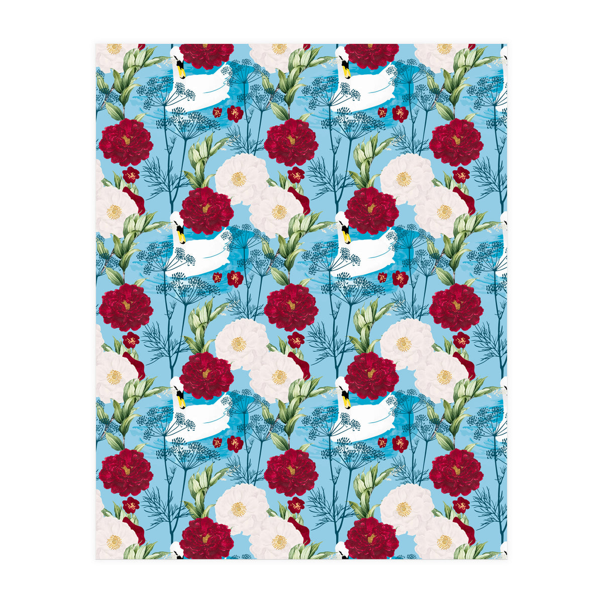 Swan Pond (Print Only)