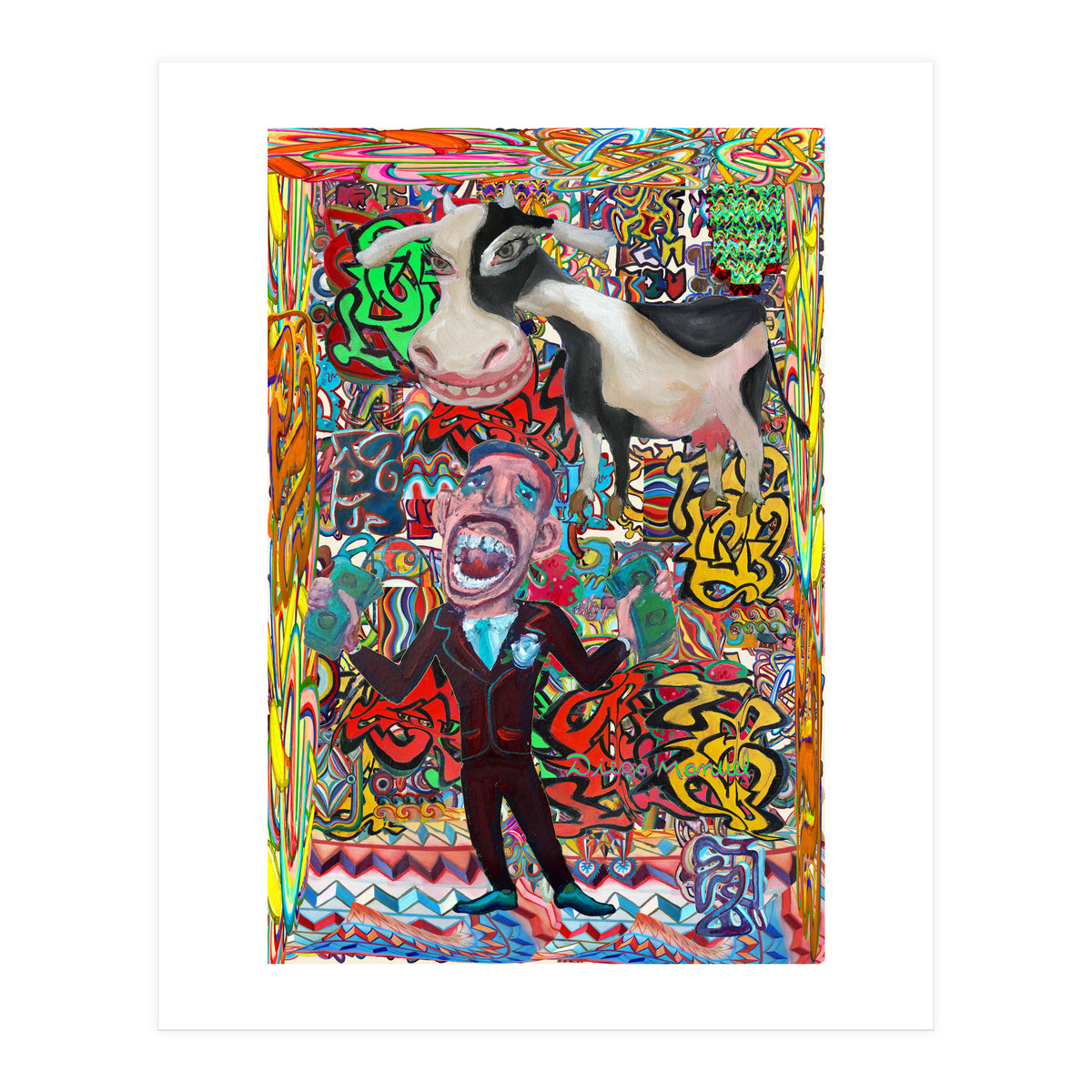 Vendedor De Dolares 3 (Print Only)