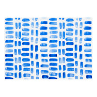 Blue abstract rectangles (Print Only)
