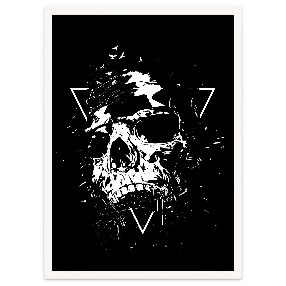 Skull X (Bw)
