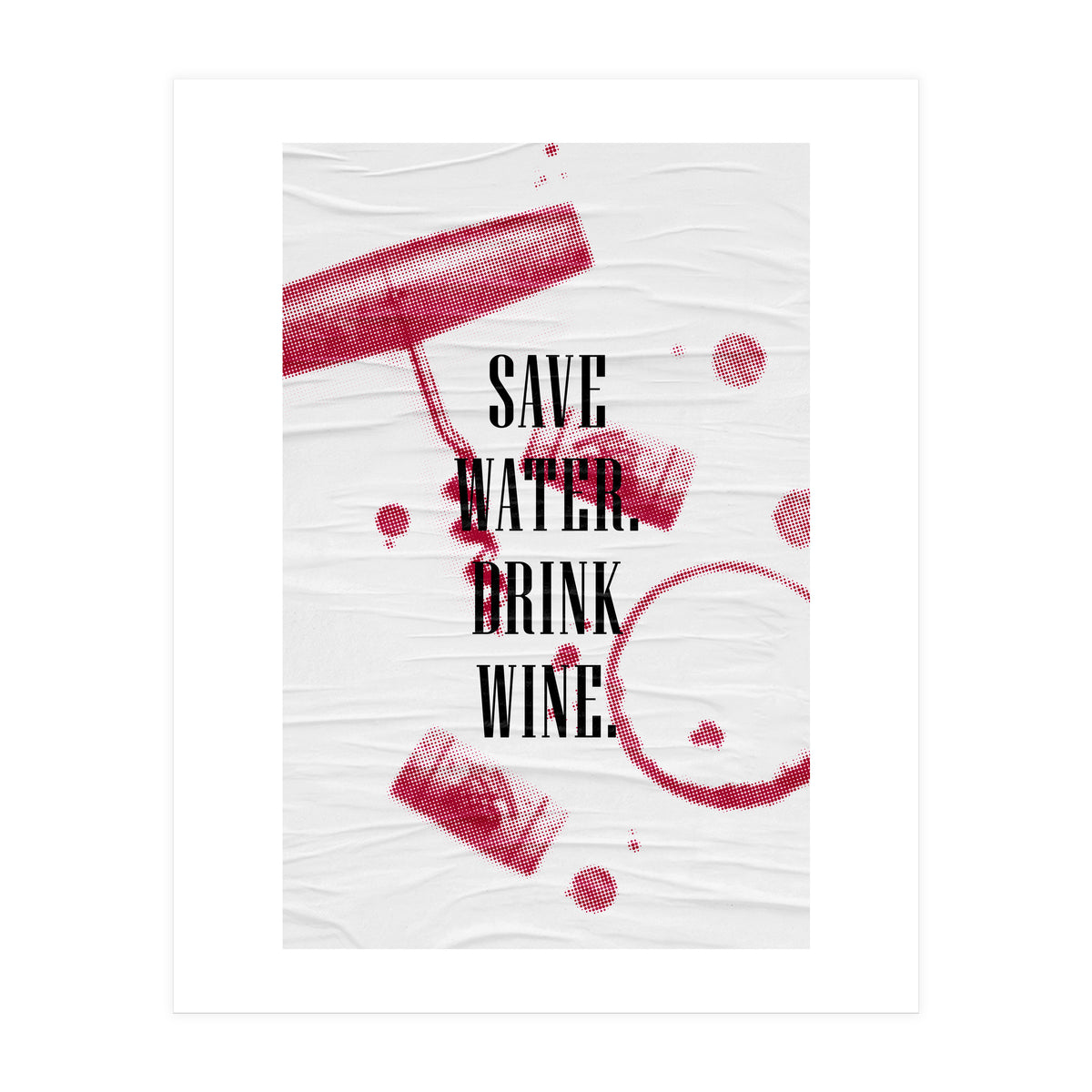 Adulting Save Water1 (Print Only)