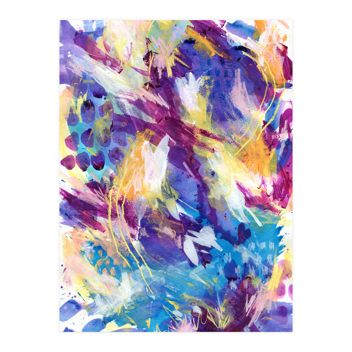 Dancing Of Grapes 2 (Print Only)