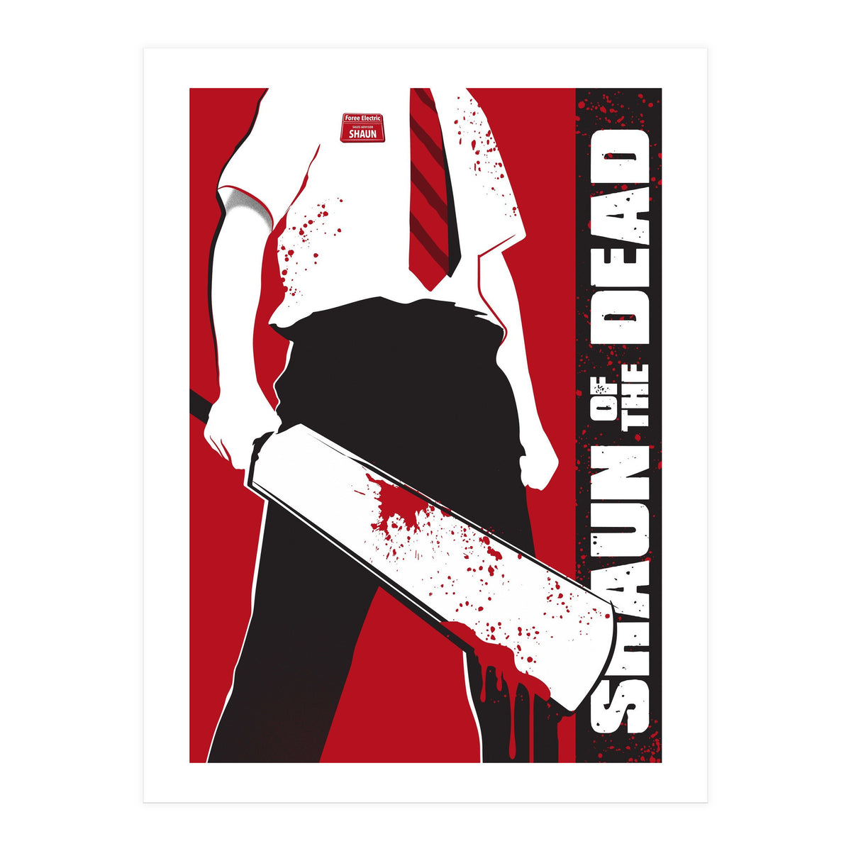 Shaun of the Dead movie poster (Print Only)