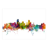 Miami Florida Skyline (Print Only) thumbnail