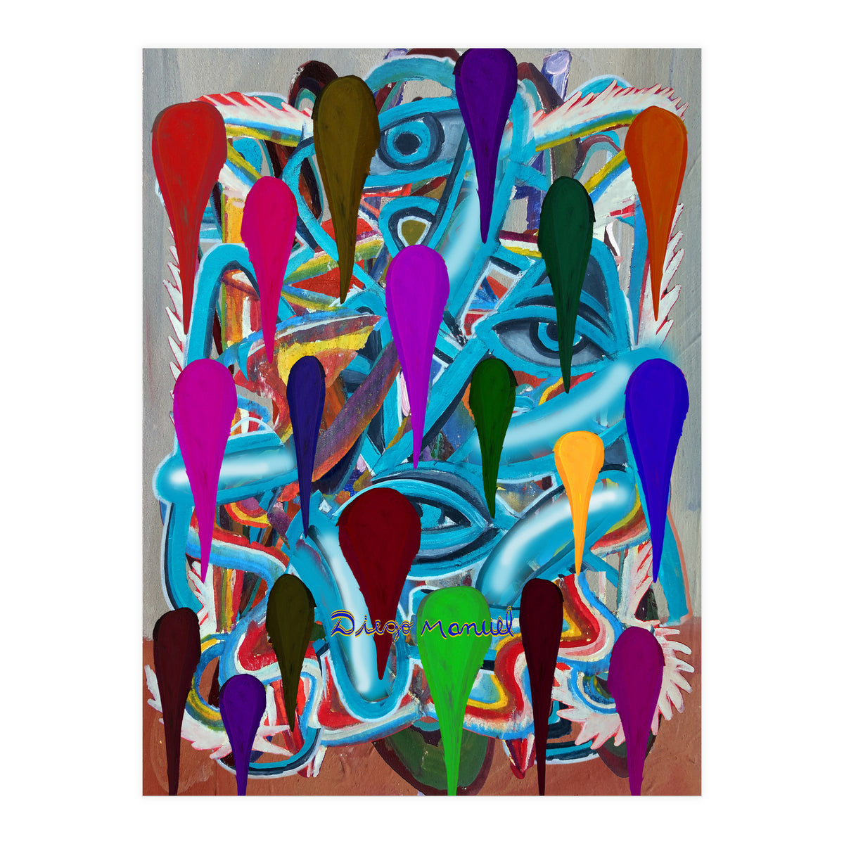 Graffiti Digital 2022 787 (Print Only)