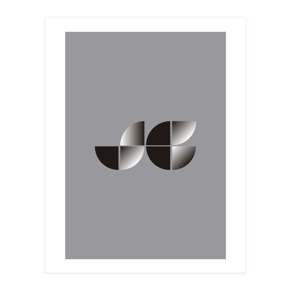 Abstract modern BW31 (Print Only)