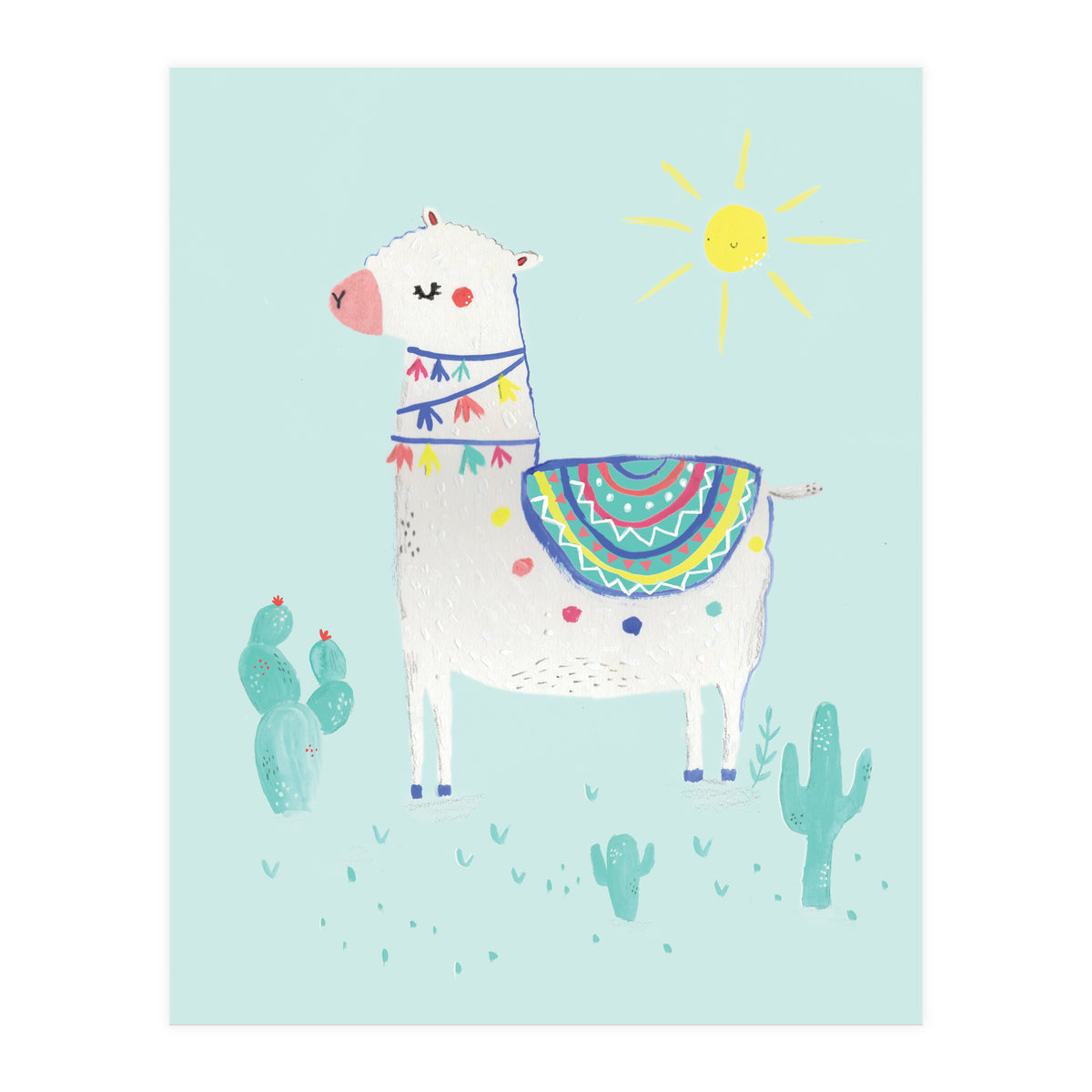 Sunshine Llama (Print Only)