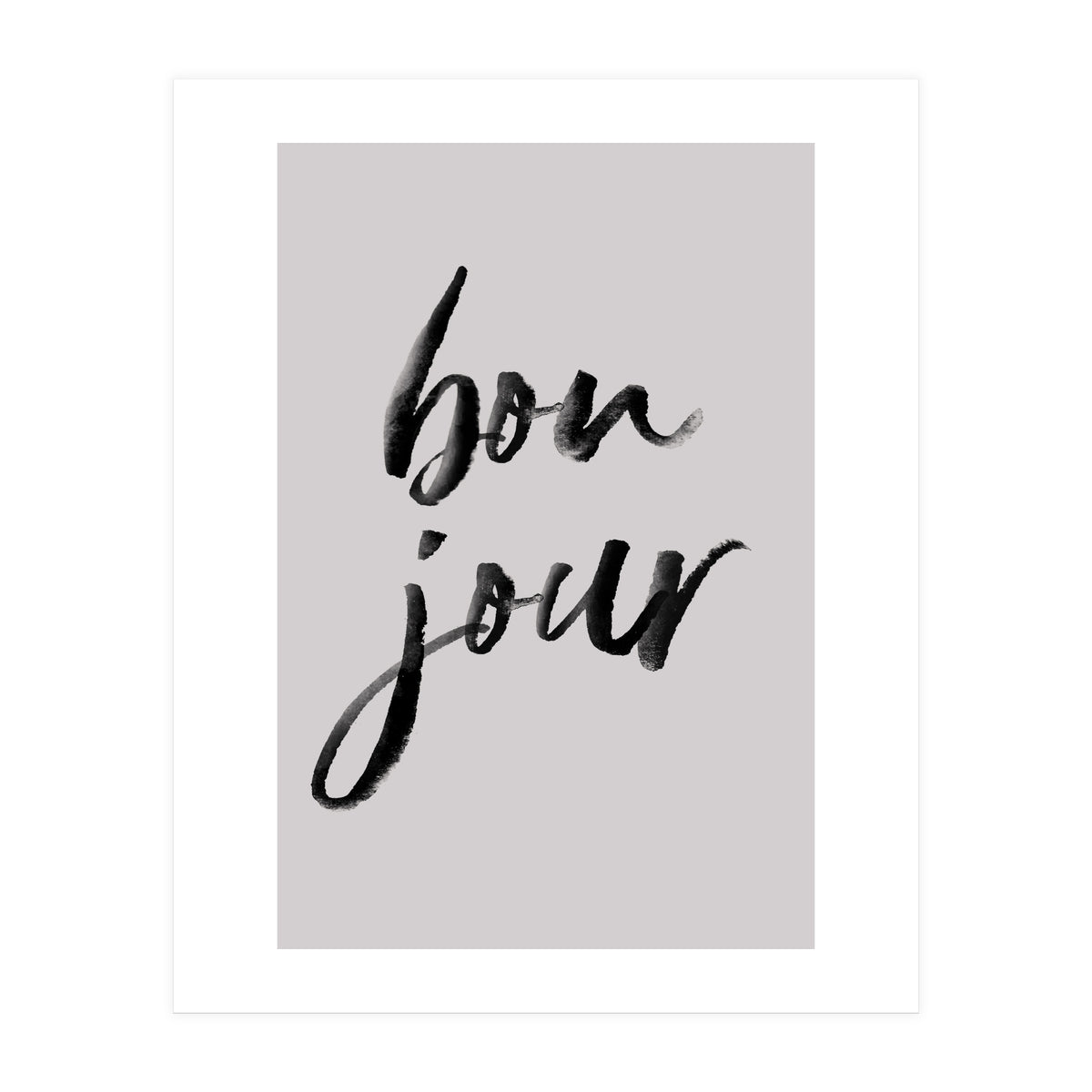 Bon Jour  (Print Only)