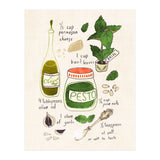 Pesto Sauce Illustrated Recipe (Print Only) thumbnail