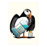 Puffin using Mouthwash (Print Only) thumbnail