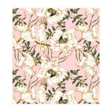 Exotic birds on flowers (Print Only) thumbnail