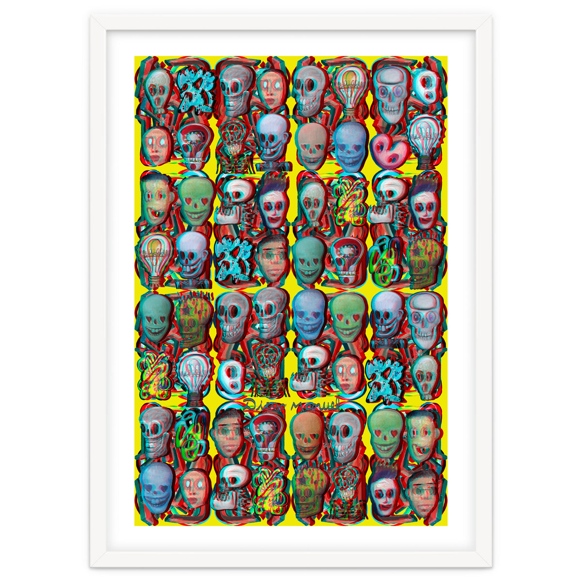 Formas 14 34 3d Y Calaveras