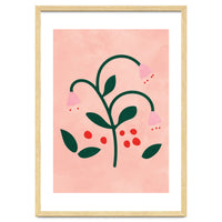 Botanical Pink Flower