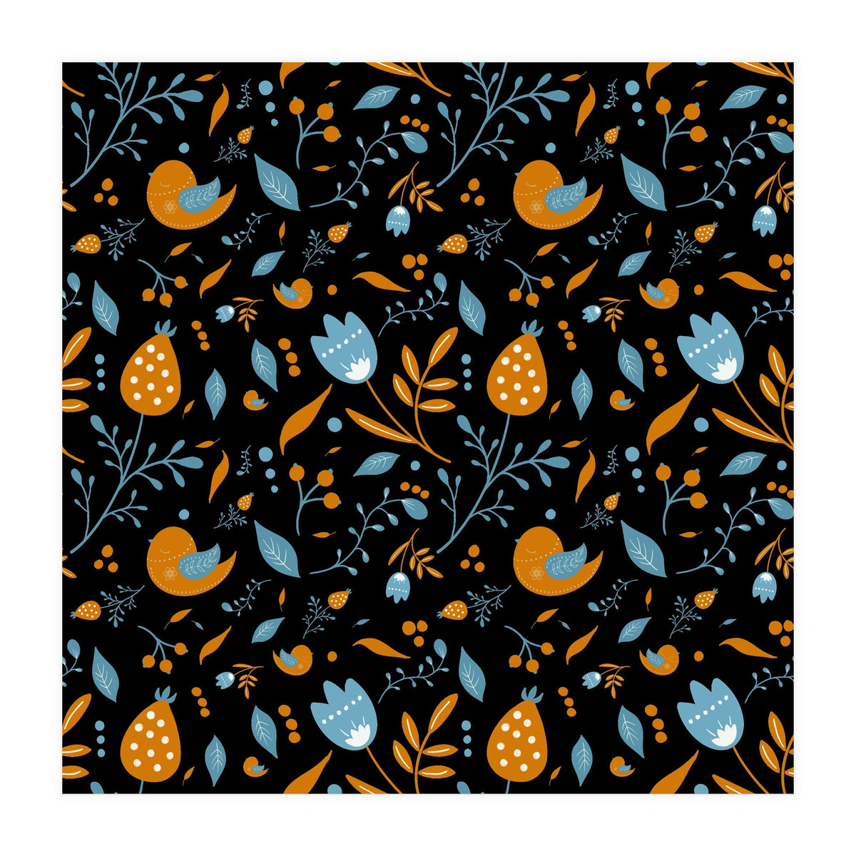 Midnight Summer Garden (Print Only)