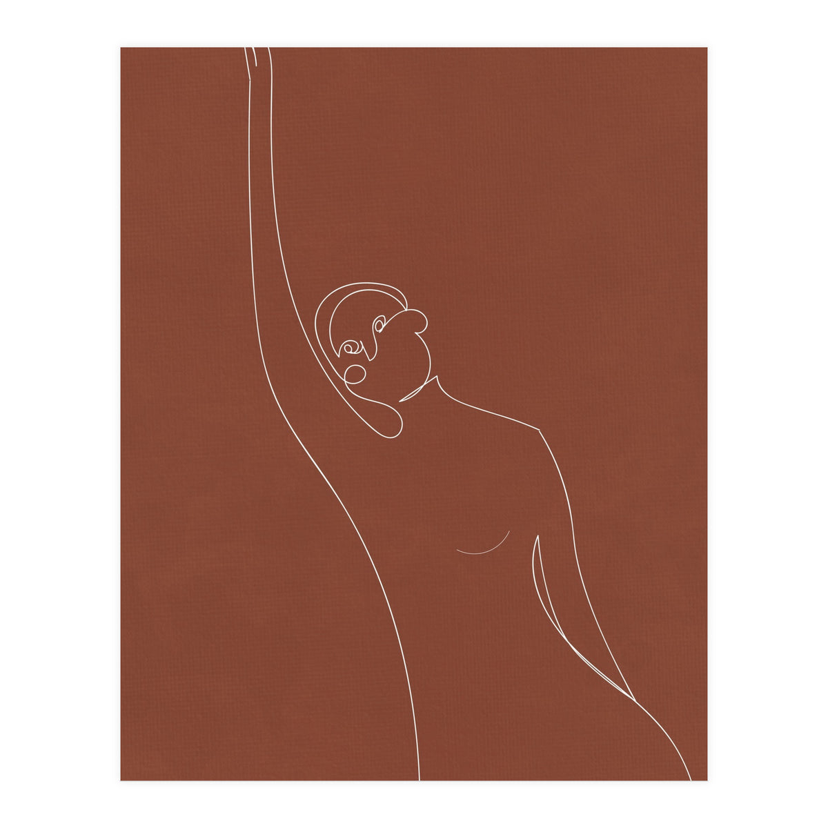 Line Art Woman Body (Print Only)