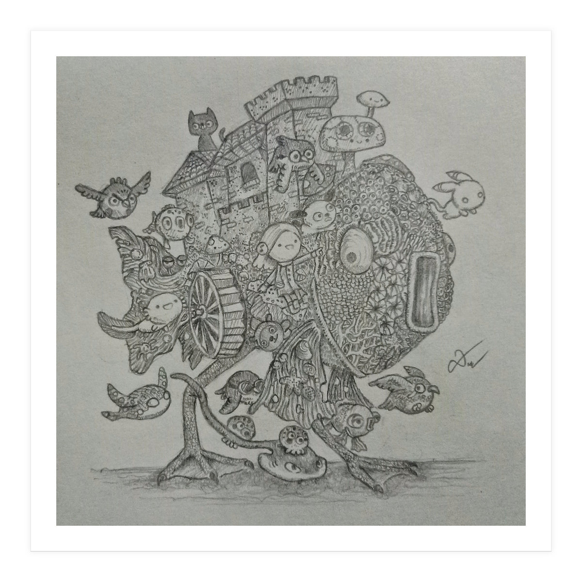 Doodle 152: Nioshca Bay Rover (Print Only)