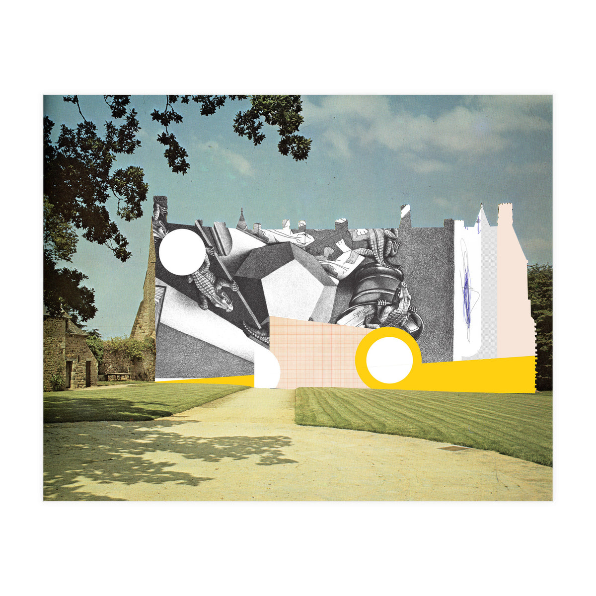 Abstract House Dream · Think Big (Print Only)