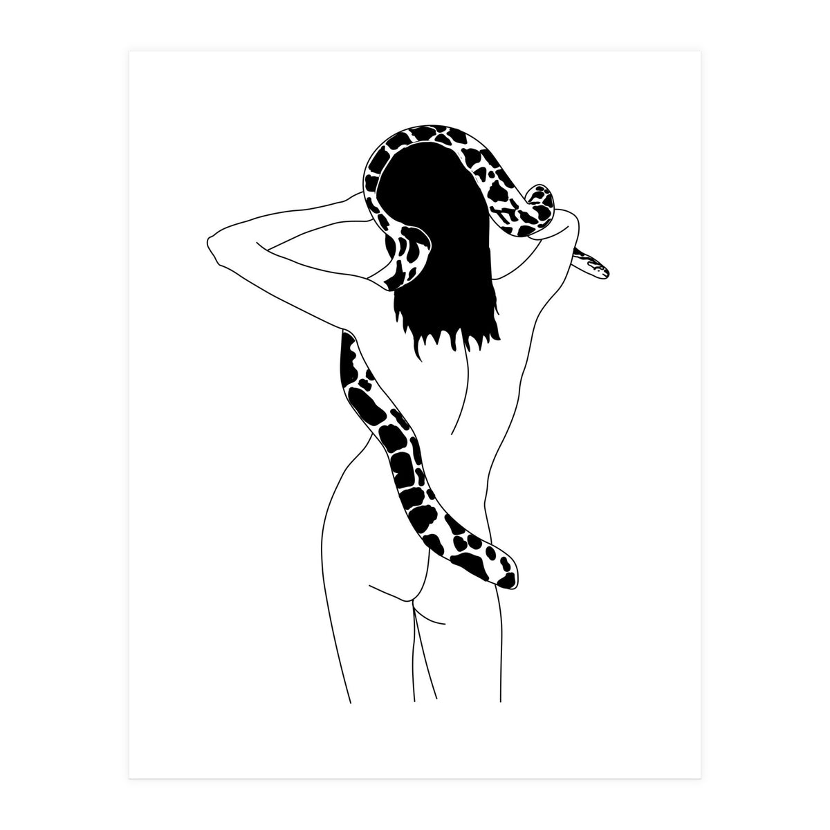 Snake Girl 2 (Print Only)