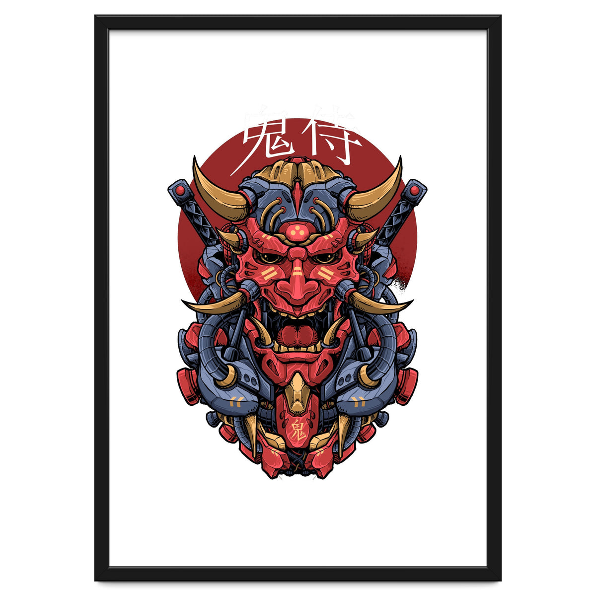 Japanese Oni Samurai