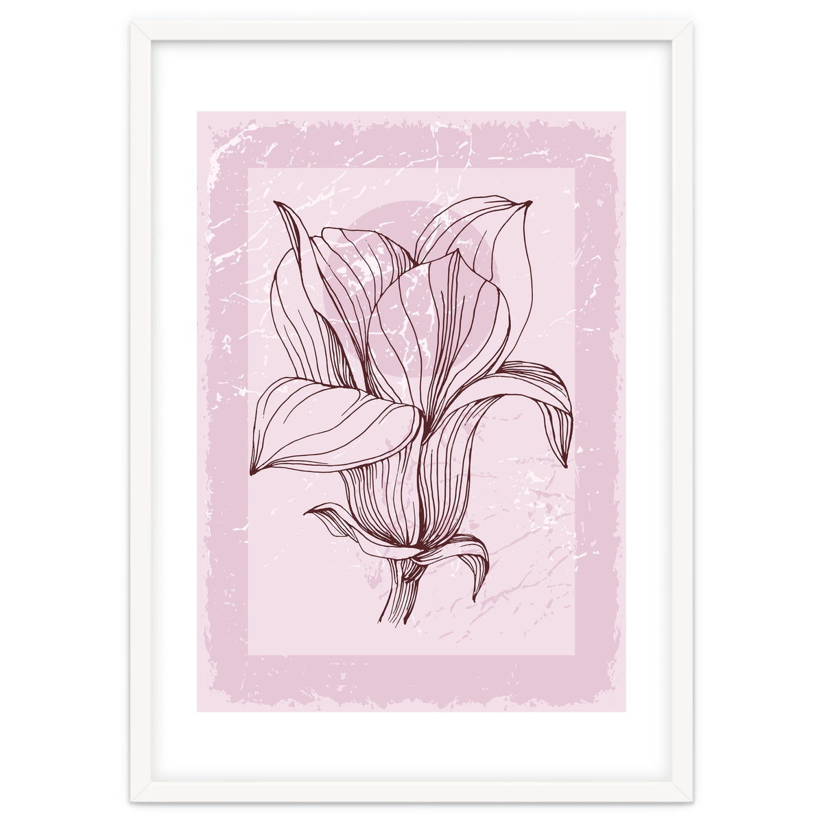 Magnolia - Minimal Contemporary Botanical Floral