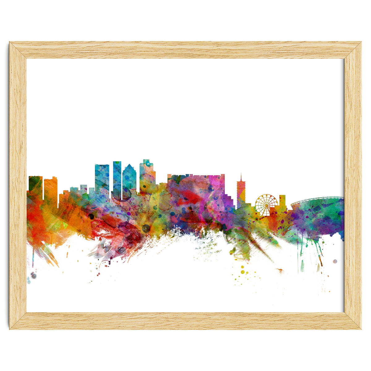 Cape Town South Africa Skyline