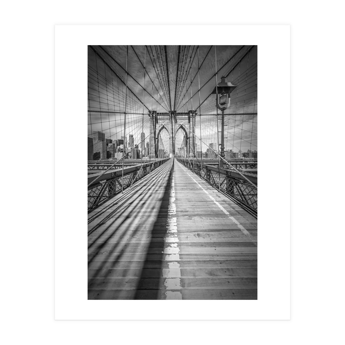 NEW YORK CITY Brooklyn Bridge (Print Only)