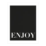 Enjoy Black (Print Only) thumbnail