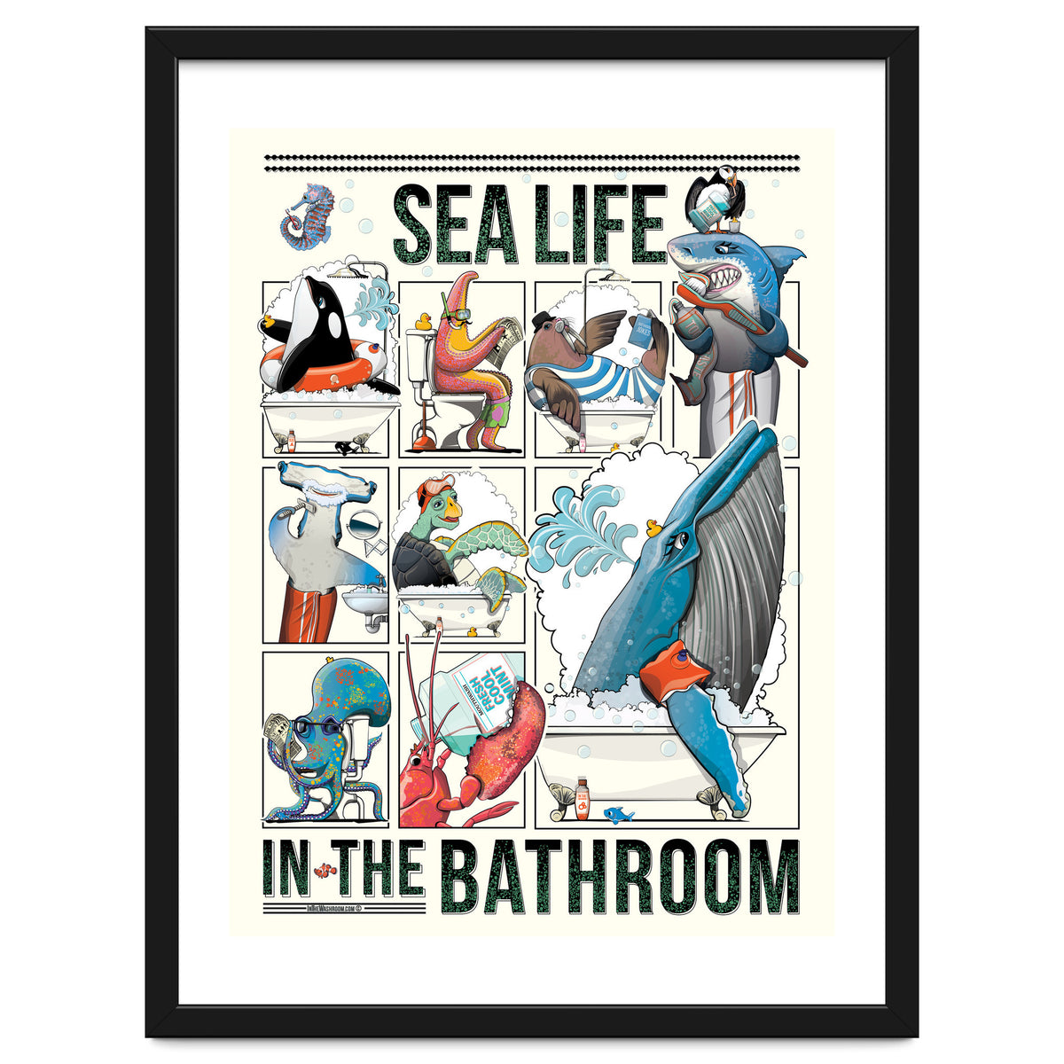 Sea Life in the Bathroom