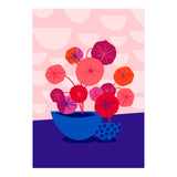 Pileas in Red and Pink (Print Only) thumbnail