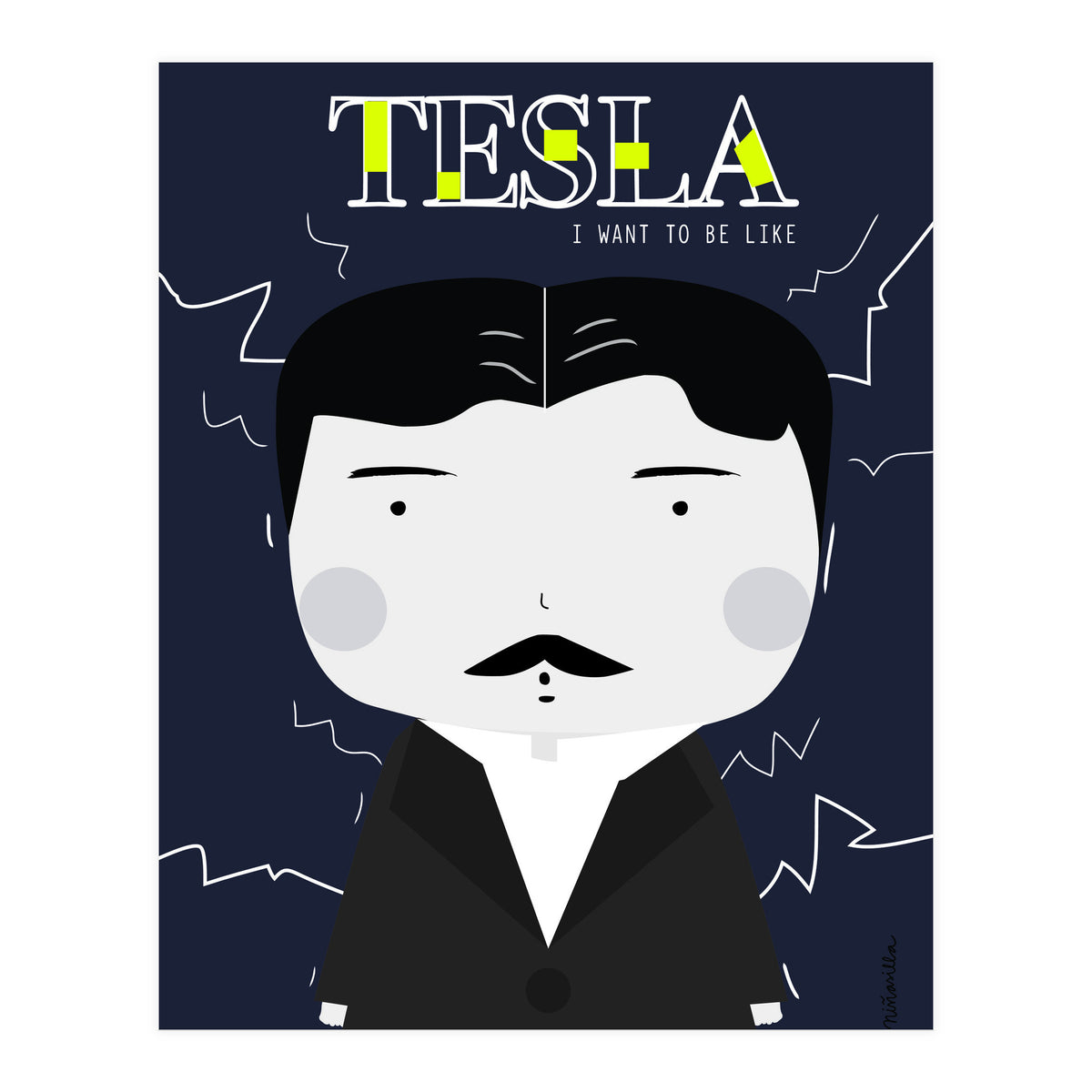 Tesla (Print Only)