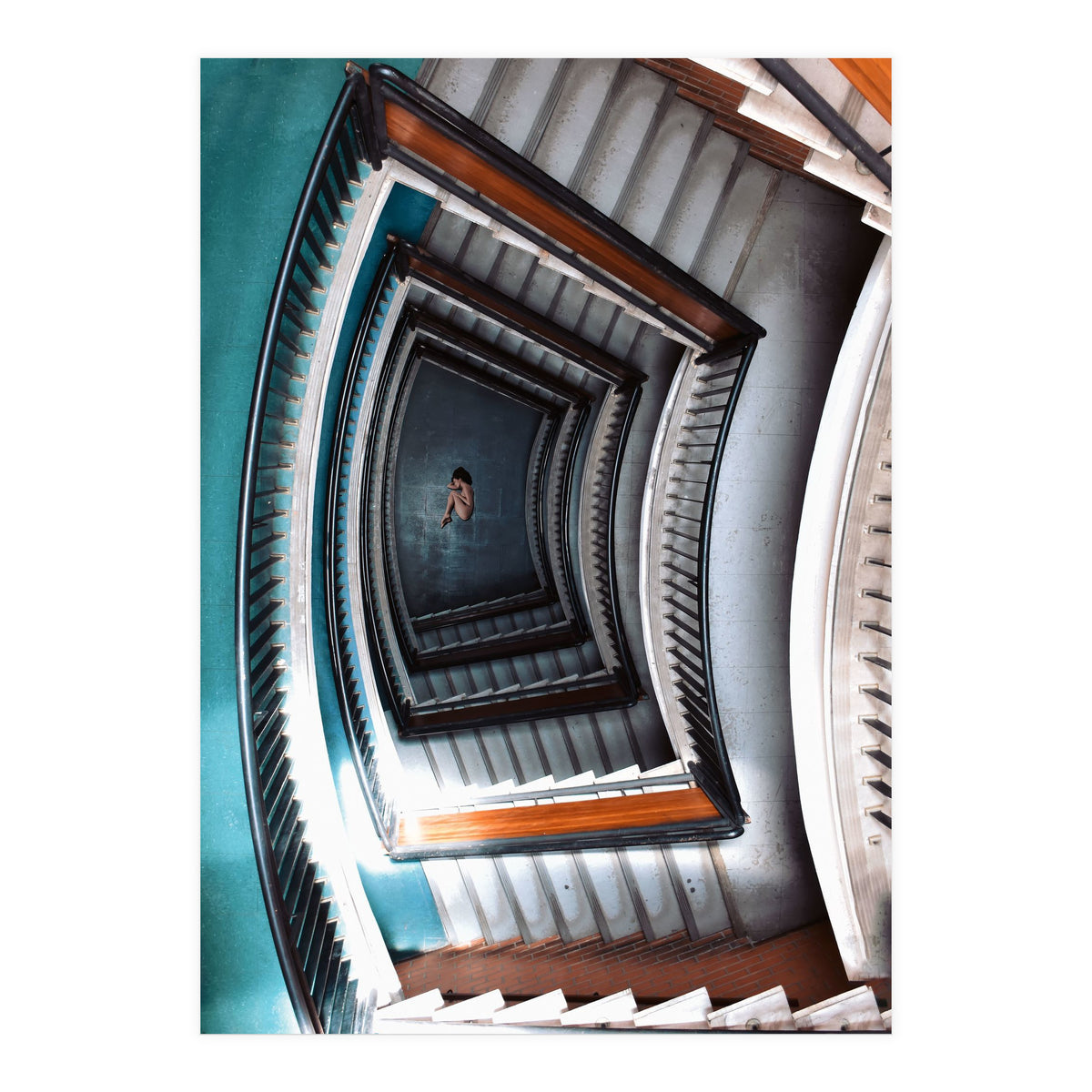 Spiral Staircase 2 (Print Only)