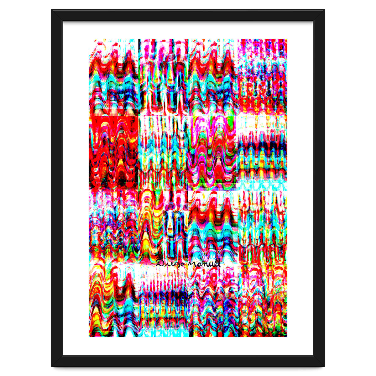 Pop abstract color full