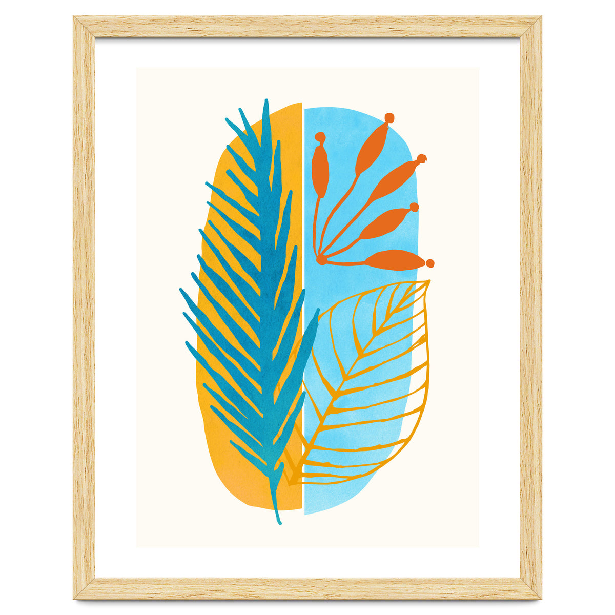 Beach Flora Abstract