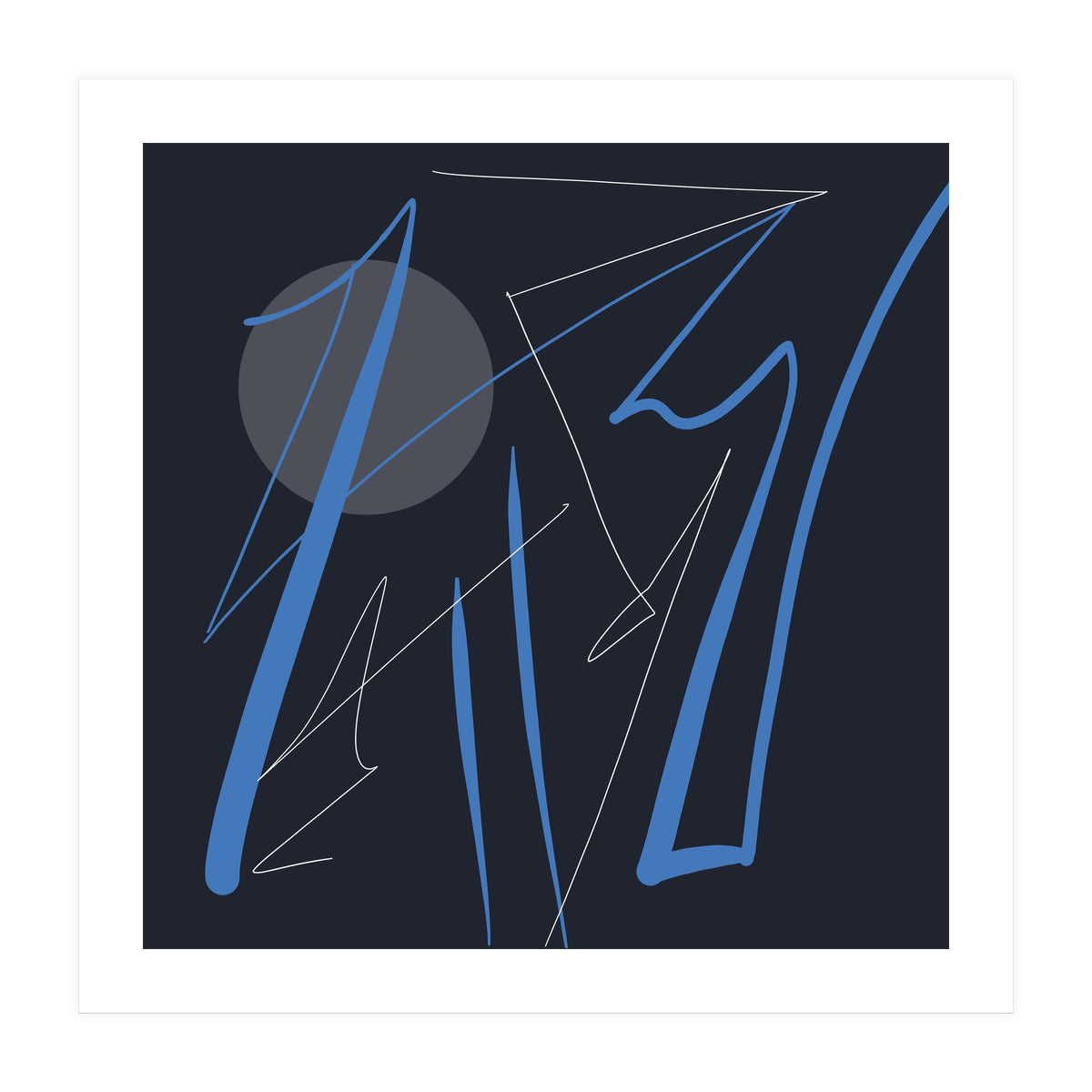 Pirilampo Azul (Print Only)