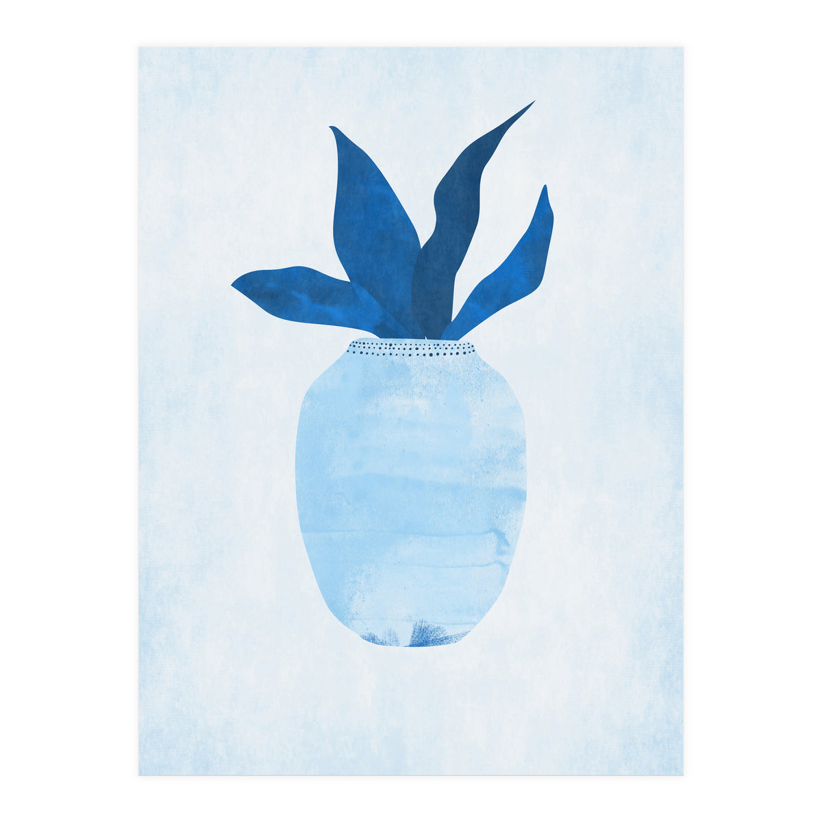 Blue vase (Print Only)