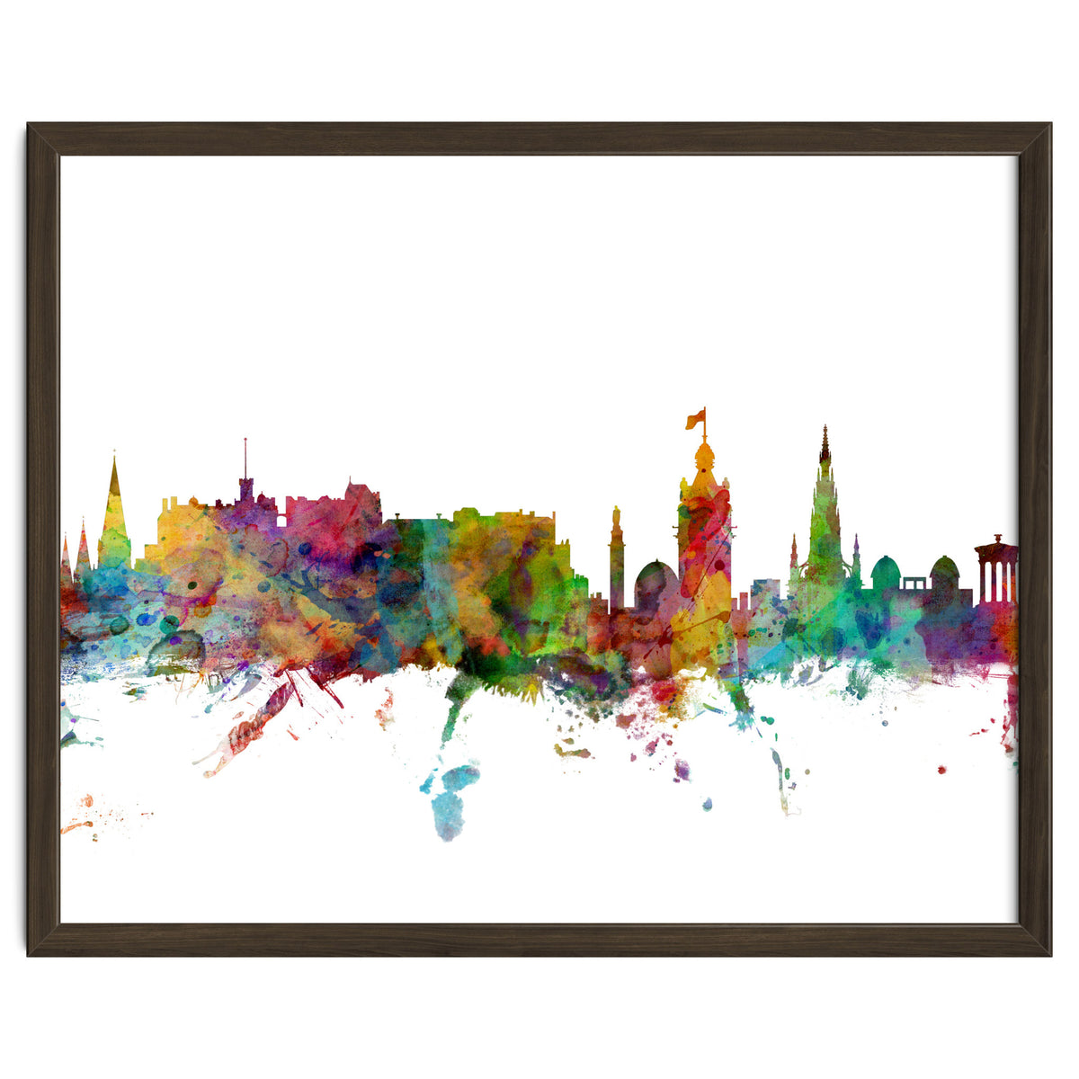 Edinburgh Scotland Skyline