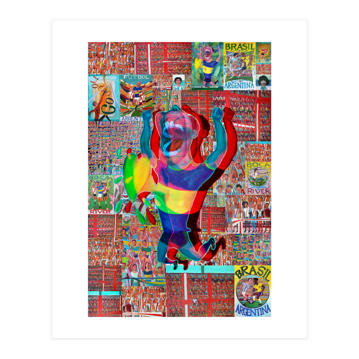 Soccer Pop 5 (Print Only)