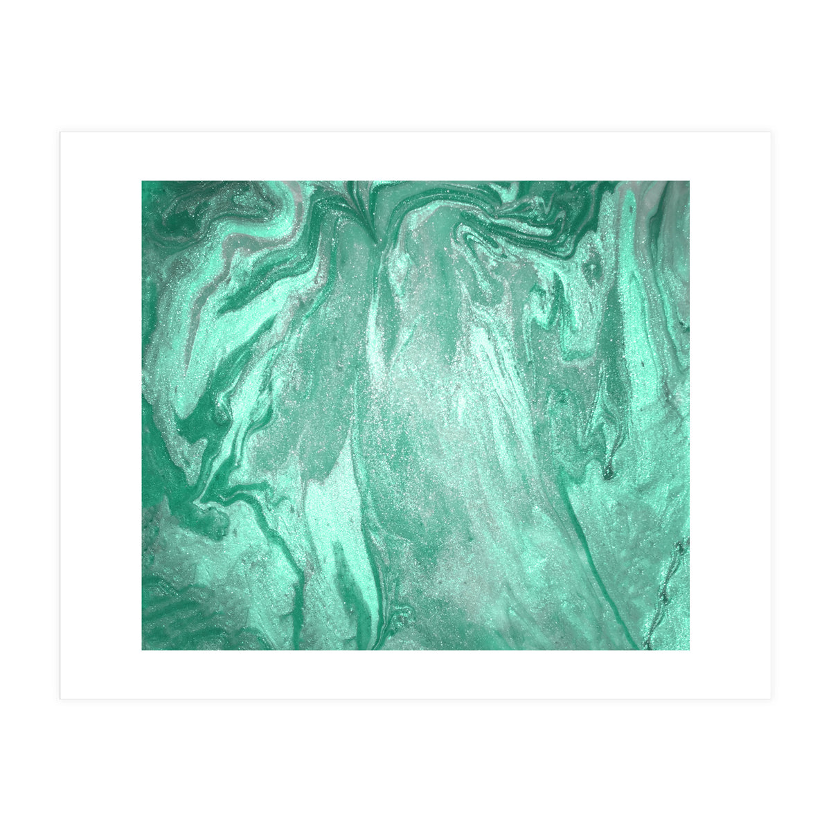 Green Abstract (Print Only)