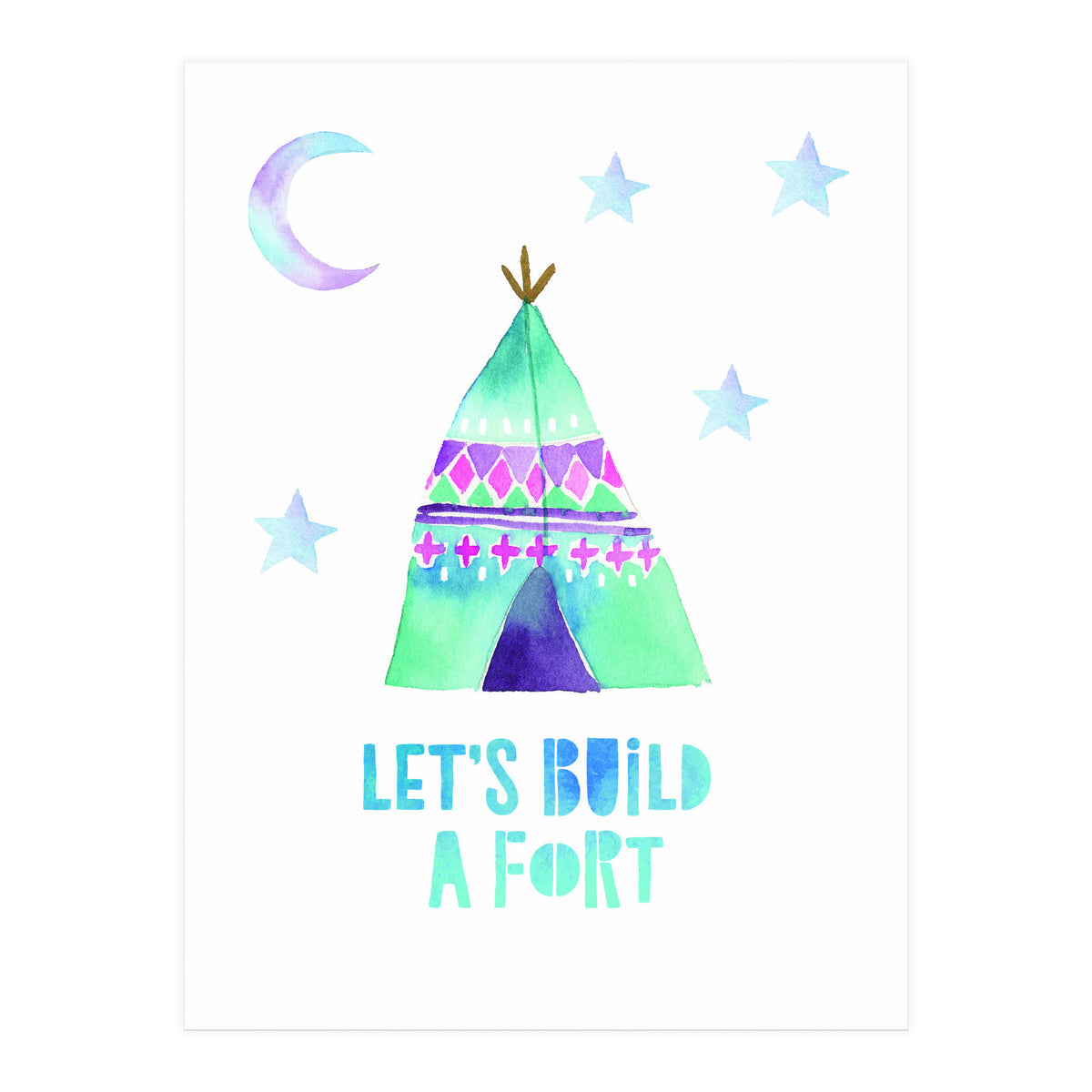 Let's Build A Fort (Print Only)