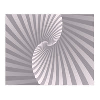 Abstract Retro Spiral (Print Only)