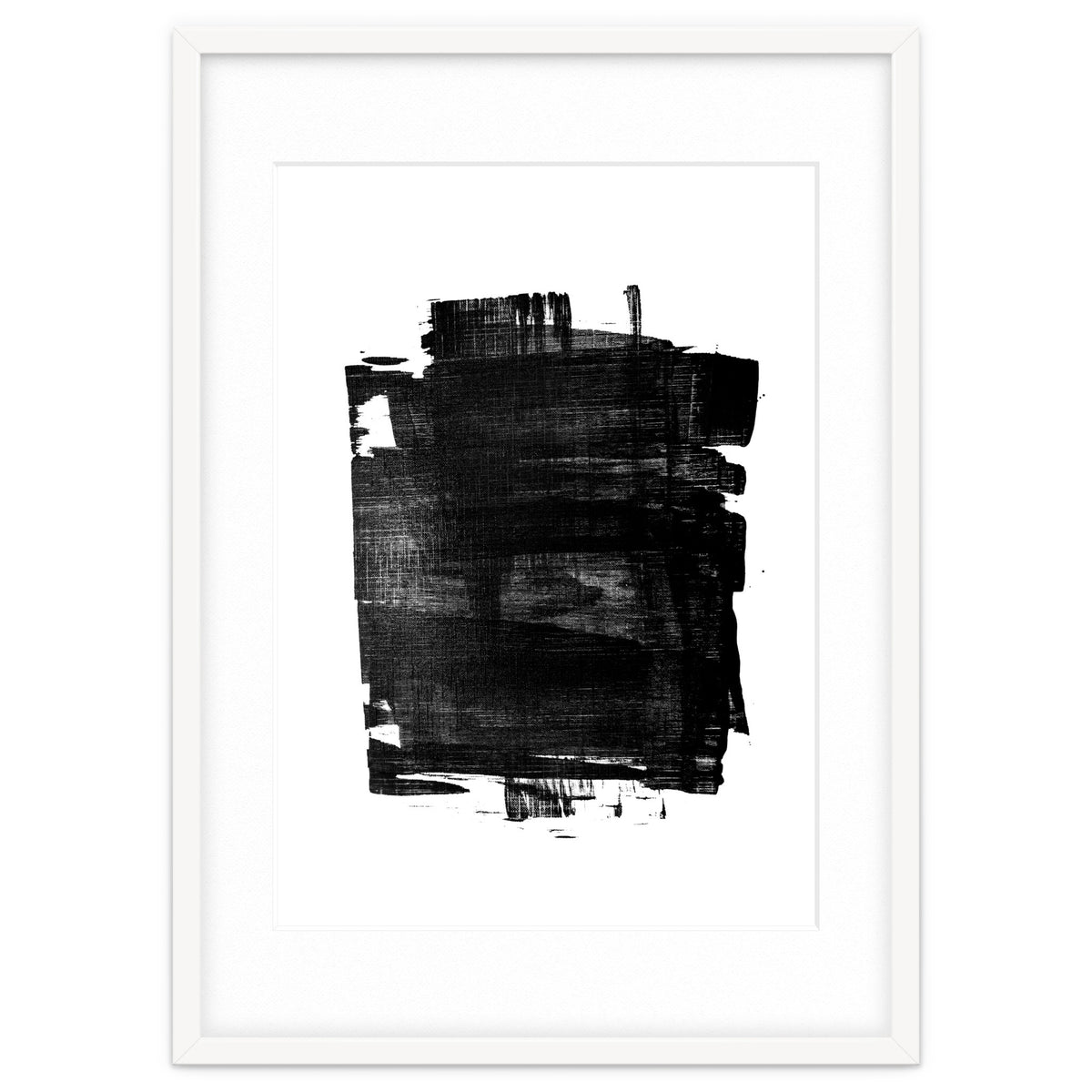 Minimalist Textured Brushstroke Art #1