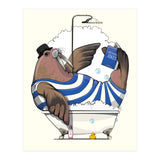 Walrus in the Bath (Print Only) thumbnail