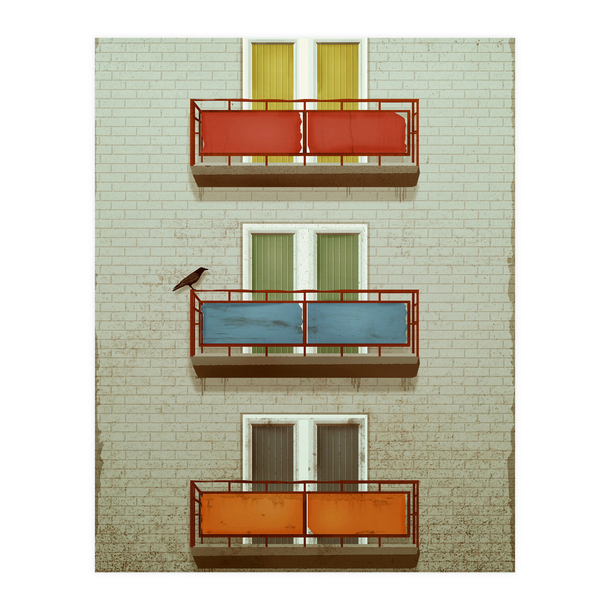 Urban living (Print Only)