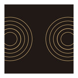 Golden circles | abstract minimal (Print Only) thumbnail