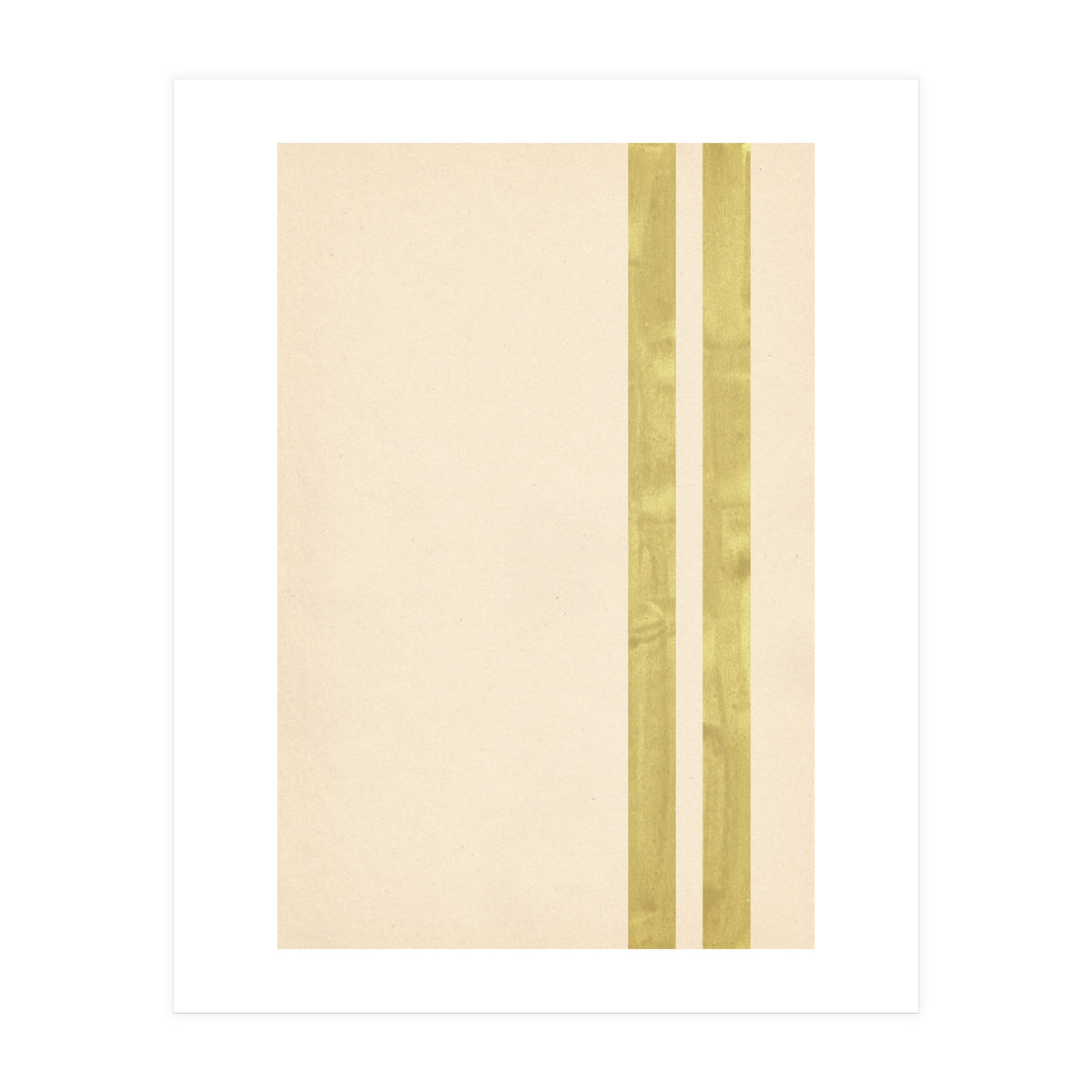 Soft green stripes (Print Only)